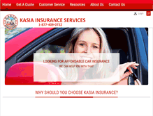 Tablet Screenshot of kasiainsurance.com